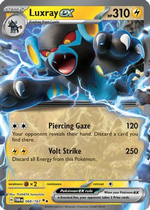 Luxray ex 68 - SV06 Twilight Masquerade Holofoil - Poke-Collect