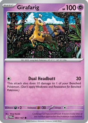 Girafarig 83 - SV06 Twilight Masquerade - Poke-Collect