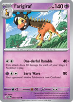 Farigiraf 84 - SV06 Twilight Masquerade Reverse Holofoil - Poke-Collect