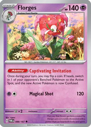 Florges 88 - SV06 Twilight Masquerade - Poke-Collect