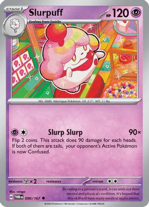 Slurpuff 90 - SV06 Twilight Masquerade Reverse Holofoil - Poke-Collect