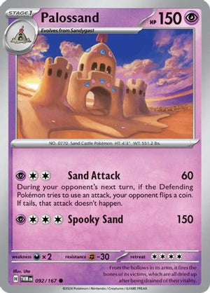 Palossand 92 - SV06 Twilight Masquerade - Poke-Collect