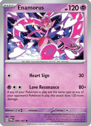Enamorus - 093/167 93 - SV06 Twilight Masquerade Holofoil - Poke-Collect