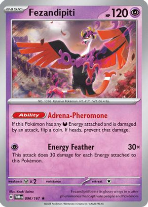Fezandipiti 96 - SV06 Twilight Masquerade Reverse Holofoil - Poke-Collect