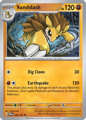 Sandslash 98 - SV06 Twilight Masquerade - Poke-Collect