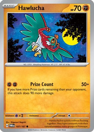 Hawlucha 107 - SV06 Twilight Masquerade - Poke-Collect