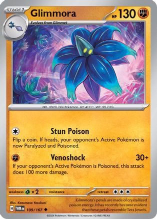 Glimmora 109 - SV06 Twilight Masquerade - Poke-Collect