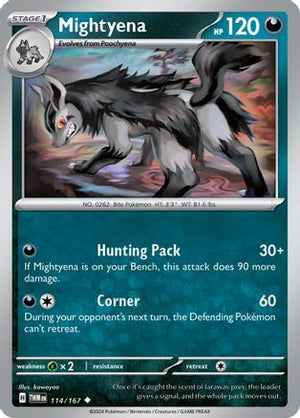 Mightyena 114 - SV06 Twilight Masquerade - Poke-Collect