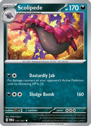 Scolipede 117 - SV06 Twilight Masquerade - Poke-Collect