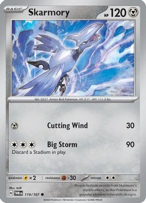 Skarmory 119 - SV06 Twilight Masquerade - Poke-Collect