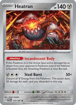Heatran 123 - SV06 Twilight Masquerade Holofoil - Poke-Collect