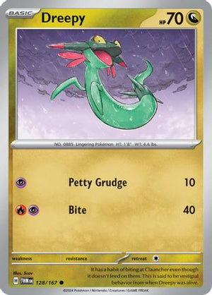 Dreepy 128 - SV06 Twilight Masquerade Reverse Holofoil - Poke-Collect