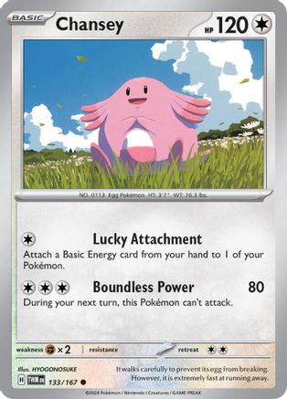 Chansey - 133/167 133 - SV06 Twilight Masquerade - Poke-Collect