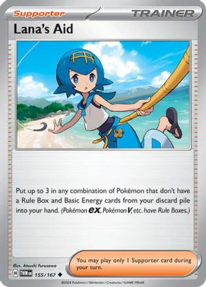 Lana's Aid 155 - SV06 Twilight Masquerade Reverse Holofoil - Poke-Collect