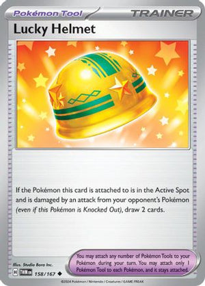 Lucky Helmet 158 - SV06 Twilight Masquerade Reverse Holofoil - Poke-Collect
