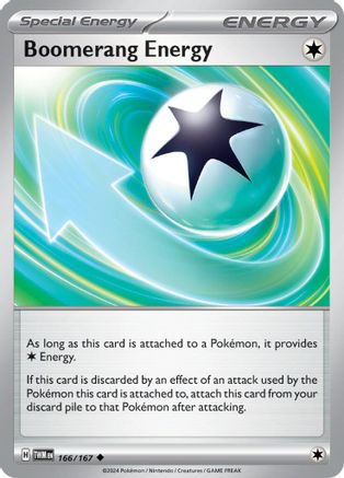 Boomerang Energy 166 - SV06 Twilight Masquerade - Poke-Collect