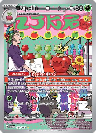 Dipplin 170 - SV06 Twilight Masquerade Holofoil - Poke-Collect