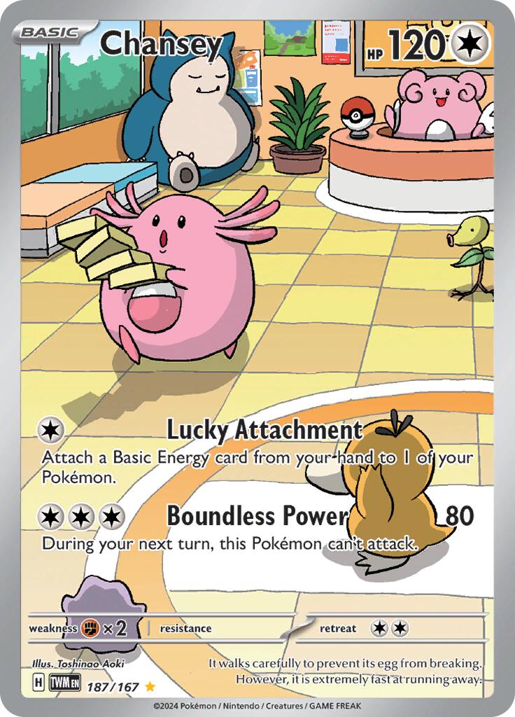 Chansey (187/167) [Scarlet & Violet: Twilight Masquerade] - Poke-Collect