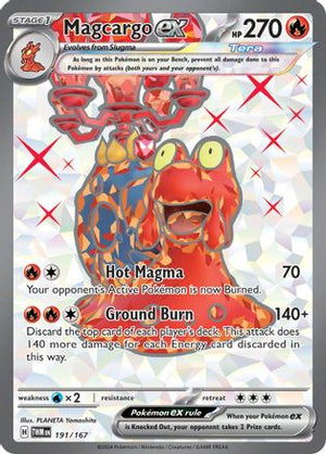 Magcargo ex 191 - SV06 Twilight Masquerade Holofoil - Poke-Collect