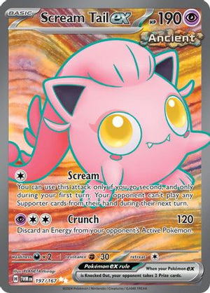 Scream Tail ex 197 - SV06 Twilight Masquerade Holofoil - Poke-Collect