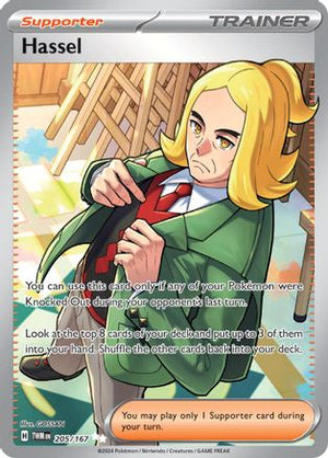 Hassel - 205/167 205 - SV06 Twilight Masquerade Holofoil