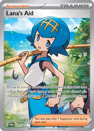 Lana's Aid 207 - SV06 Twilight Masquerade Holofoil - Poke-Collect