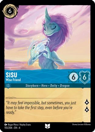 Sisu - Wise Friend (155/204) - Ursulas Return Cold Foil