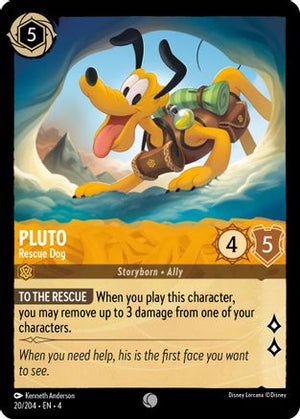 Pluto - Rescue Dog (20/204) - Ursulas Return Cold Foil