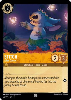 Stitch - Alien Dancer (23/204) - Ursulas Return Cold Foil