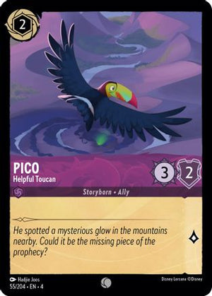 Pico - Helpful Toucan (55/204) - Ursulas Return Cold Foil