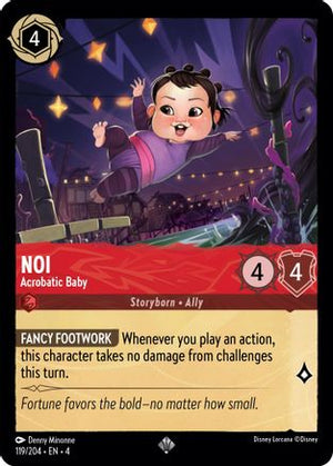 Noi - Acrobatic Baby (119/204) - Ursulas Return Cold Foil