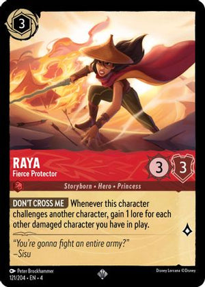 Raya - Fierce Protector (121/204) - Ursulas Return