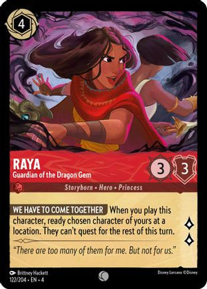 Raya - Guardian of the Dragon Gem (122/204) - Ursulas Return