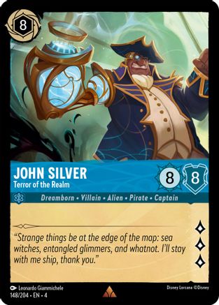 John Silver - Terror of the Realm (148/204) - Ursulas Return Cold Foil