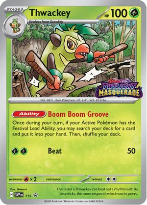 Thwackey - 115 115 - SV Scarlet & Violet Promo Cards Holofoil - Poke-Collect