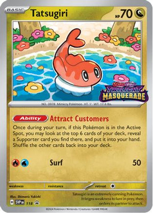 Tatsugiri - 118 118 - SV Scarlet & Violet Promo Cards Holofoil - Poke-Collect