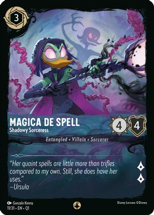 Magica De Spell - Shadowy Sorceress (11/31) - Illumineers Quest Deep Trouble