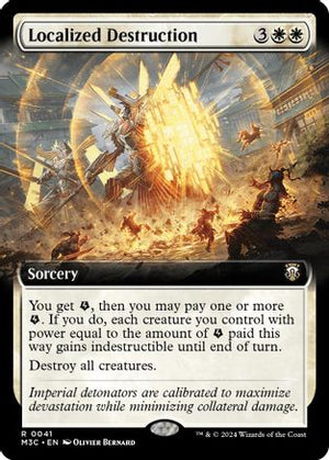 Localized Destruction (Extended Art) (Ripple Foil) (M3C-041) - Modern Horizons 3 Commander Foil