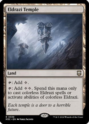 Eldrazi Temple (Ripple Foil) (M3C-339) - Modern Horizons 3 Commander Foil