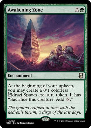 Awakening Zone (Ripple Foil) (M3C-222) - Modern Horizons 3 Commander Foil