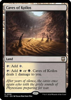 Caves of Koilos (Ripple Foil) (M3C-328) - Modern Horizons 3 Commander Foil