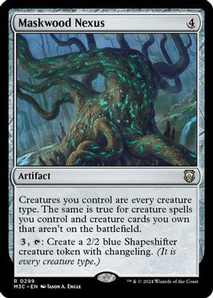 Maskwood Nexus (Ripple Foil) (M3C-299) - Modern Horizons 3 Commander Foil