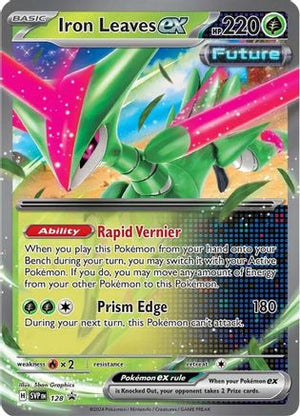 Iron Leaves ex 128 - SV Scarlet & Violet Promo Cards Holofoil - Poke-Collect