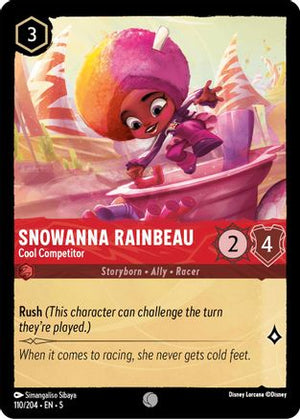 Snowanna Rainbeau - Cool Competitor (110/204) - Shimmering Skies