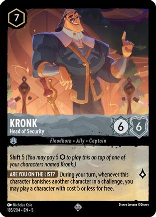 Kronk - Head of Security (185/204) - Shimmering Skies