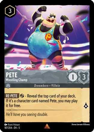 Pete - Wrestling Champ (187/204) - Shimmering Skies