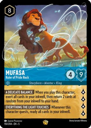 Mufasa - Ruler of Pride Rock (150/204) - Shimmering Skies