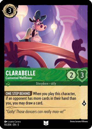 Clarabelle - Contented Wallflower (90/204) - Shimmering Skies