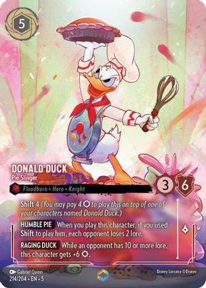 Donald Duck - Pie Slinger (Enchanted) (214/204) - Shimmering Skies