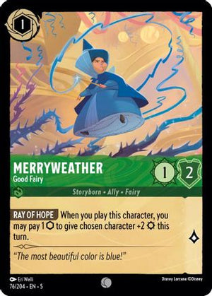 Merryweather - Good Fairy (76/204) - Shimmering Skies Cold Foil